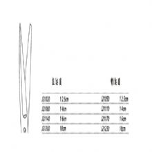 金鐘手術(shù)剪J21230 18cm 彎尖圓