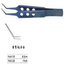 金鐘系線鑷YAA120 11cm 角彎（鈦）系結(jié)鑷