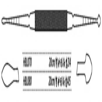 金鐘鼻剝離器HBL080 20cm 彎鏟形 頭寬 4/5