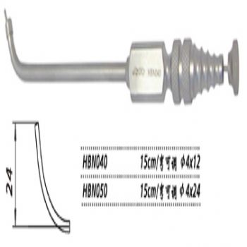 金鐘鼻腔吸引管HBN040 15cm 彎 可調φ4×12